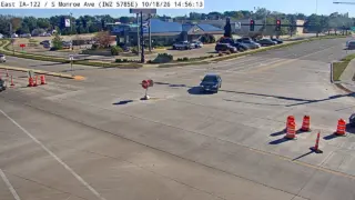 IA 122 at South Monroe Avenue – Mason City – East View
