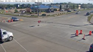 IA 122 at South Monroe Avenue – Mason City – East View