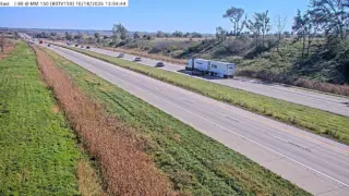 I-80 at Mile Marker 150 – Near Mitchellville