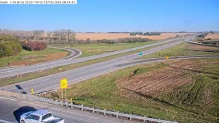I-35 at US 20 – Mile Marker 142.5 – Near Williams