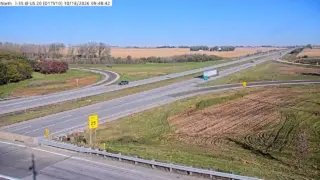 I-35 at US 20 – Mile Marker 142.5 – Near Williams
