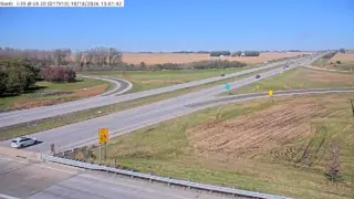 I-35 at US 20 – Mile Marker 142.5 – Near Williams