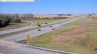 I-35 at US 20 – Mile Marker 142.5 – Near Williams