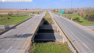 I-35 at US 20 – Mile Marker 142.5 – Near Williams