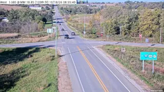 I-380 at 120th Street – Mile Marker 10.85 – Near Shueyville