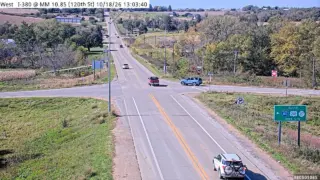 I-380 at 120th Street – Mile Marker 10.85 – Near Shueyville