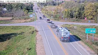 I-380 at 120th Street – Mile Marker 10.85 – Near Shueyville