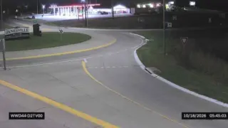 US 218 at Barrick Road in Janesville W – Janesville – Wrong-Way Monitoring View