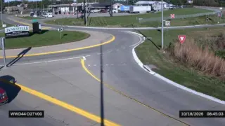 US 218 at Barrick Road in Janesville W – Janesville – Wrong-Way Monitoring View