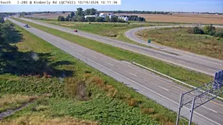 I-280 at Kimberly Road – Mile Marker 1.1 – Davenport