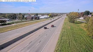 I-35/I-80 at 2nd Avenue – Mile Marker 135.2 – Near Des Moines