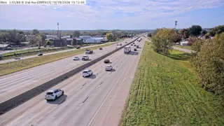 I-35/I-80 at 2nd Avenue – Mile Marker 135.2 – Near Des Moines