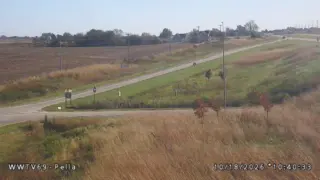 IA 163 at Mile Marker 44.90 – Pella – Wrong-Way Monitoring View