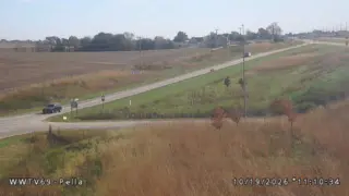IA 163 at Mile Marker 44.90 – Pella – Wrong-Way Monitoring View
