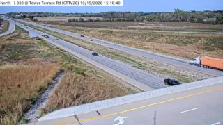 I-380 at Tower Terrace – Mile Marker 26.5 – Hiawatha