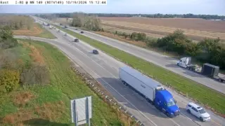 I-80 at Mile Marker 148.5 – Near Mitchellville
