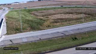 US 30 at 580th Avenue – Mile Marker 152.8 – Near Ames – Wrong-Way Monitoring View