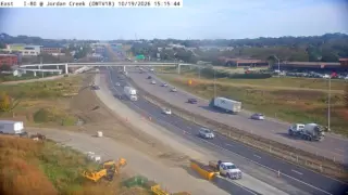I-80 at Jordan Creek Parkway – Mile Marker 121.2 – West Des Moines
