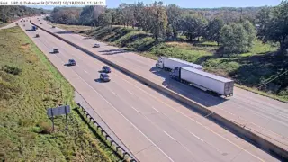 I-80 at Dubuque Street – Mile Marker 243.9 – Iowa City