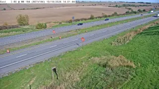 I-80 at Mile Marker 183.8 – Near Grinnell