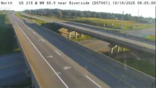 US 218 at Mile Marker 80.9 – Riverside