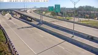 I-480 West of 40th Street – Mile Marker 0.4 – Council Bluffs
