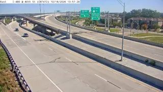 I-480 West of 40th Street – Mile Marker 0.4 – Council Bluffs