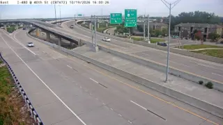 I-480 West of 40th Street – Mile Marker 0.4 – Council Bluffs