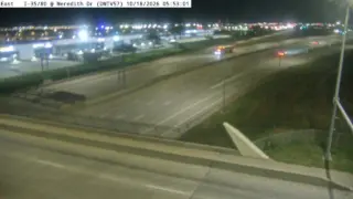 I-35/I-80 at Meredith Drive – Mile Marker 126.8 – Urbandale