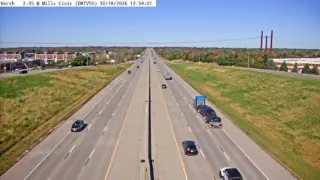 I-35 at Mills Civic Parkway – Mile Marker 70.4 – West Des Moines