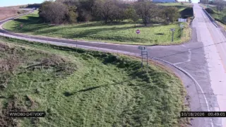 I-80 at Magnolia Road – Mile Marker 17.3 – Underwood – Wrong-Way Monitoring View