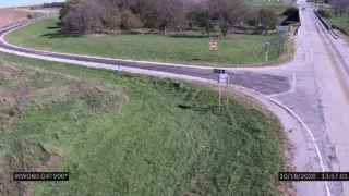 I-80 at Magnolia Road – Mile Marker 17.3 – Underwood – Wrong-Way Monitoring View