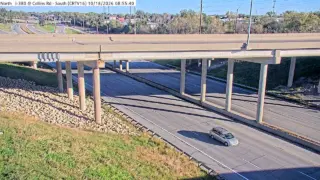 I-380 at Collins Road – Mile Marker 23.9 – Cedar Rapids – South View