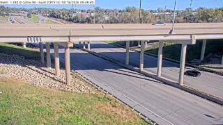 I-380 at Collins Road – Mile Marker 23.9 – Cedar Rapids – South View