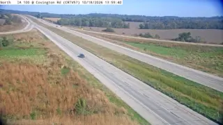 IA 100 at Covington Road – Mile Marker 4.1 – Near Cedar Rapids