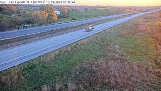 I-80 at Mile Marker 78.5 – Near Adair