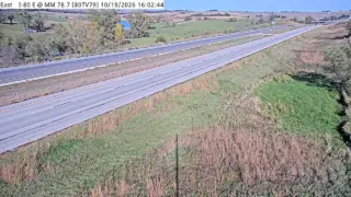 I-80 at Mile Marker 78.5 – Near Adair