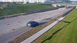IA 122 at South Monroe Avenue – Mason City – West View