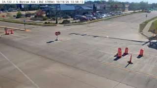 IA 122 at South Monroe Avenue – Mason City – West View