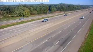 I-35/I-80 at Merle Hay Road – Mile Marker 131.1 – Urbandale