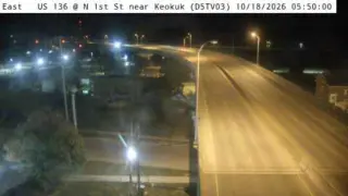 US 136 at North 1st Street – Keokuk