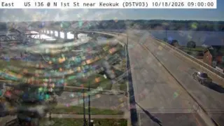 US 136 at North 1st Street – Keokuk
