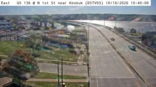 US 136 at North 1st Street – Keokuk
