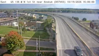 US 136 at North 1st Street – Keokuk