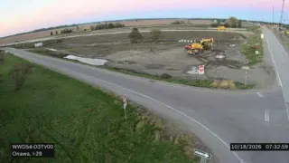 I-29 at IA 175 – Near Onawa – Wrong-Way Monitoring View