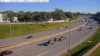 I-235 at 42nd Street – Mile Marker 5.8 – Des Moines