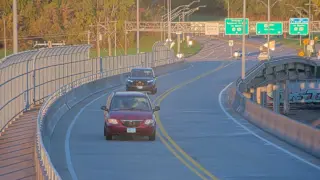 US 20 at West Mississippi River Bridge – Mile Marker 300.1 – Dubuque – West View