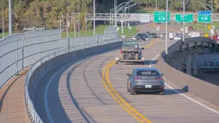 US 20 at West Mississippi River Bridge – Mile Marker 300.1 – Dubuque – West View