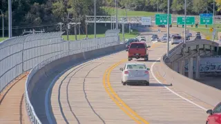 US 20 at West Mississippi River Bridge – Mile Marker 300.1 – Dubuque – West View