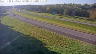 I-80 at Mile Marker 305.4 – Le Claire